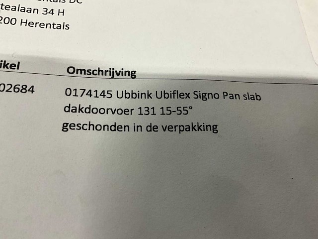 Dakdoorvoer en diversen - afbeelding 12 van  13