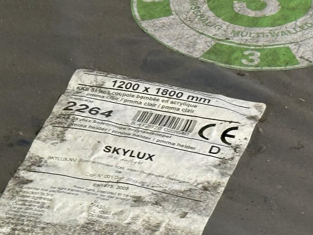 Dakkoepel skylux 120x180 - afbeelding 6 van  7