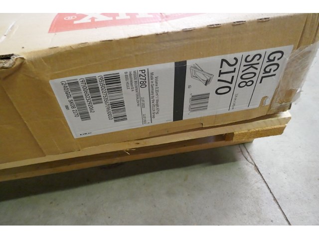 Dakraam met gootstuk velux - afbeelding 5 van  5