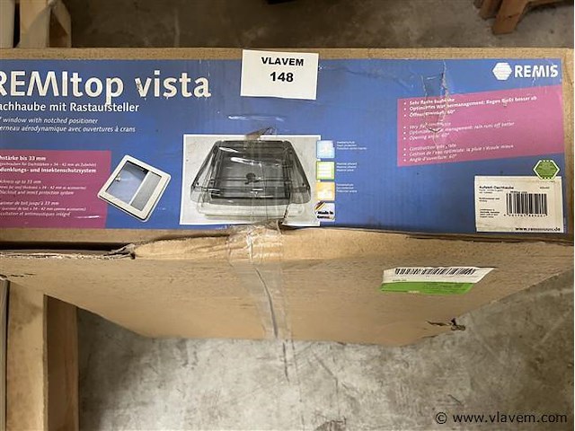Dakvenstertje remitop vista - afbeelding 1 van  4