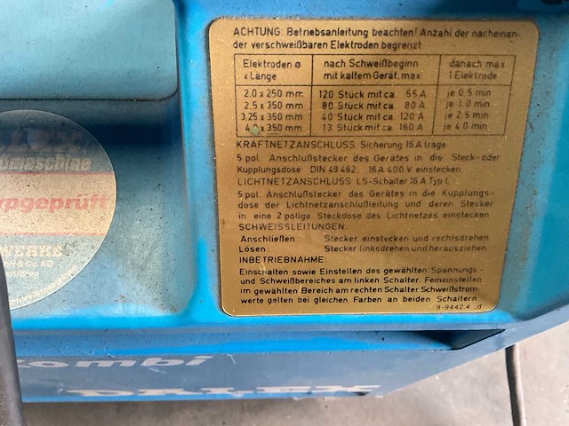 Dalex tk-34l kombi lasmachine - afbeelding 8 van  8