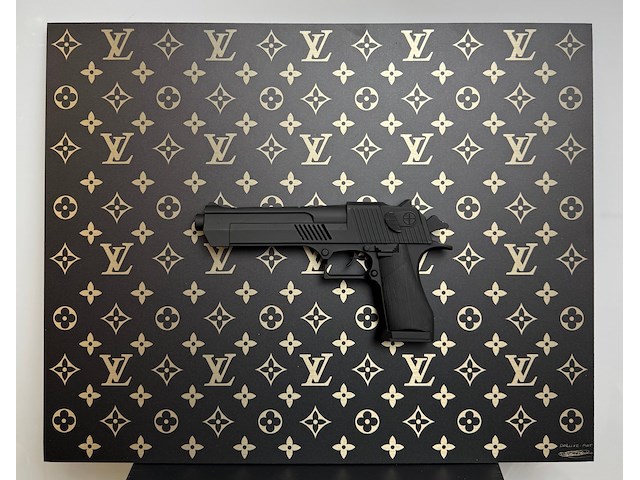 Daluxe art - 1999 - luxe pistool goud/zwart - afbeelding 1 van  8