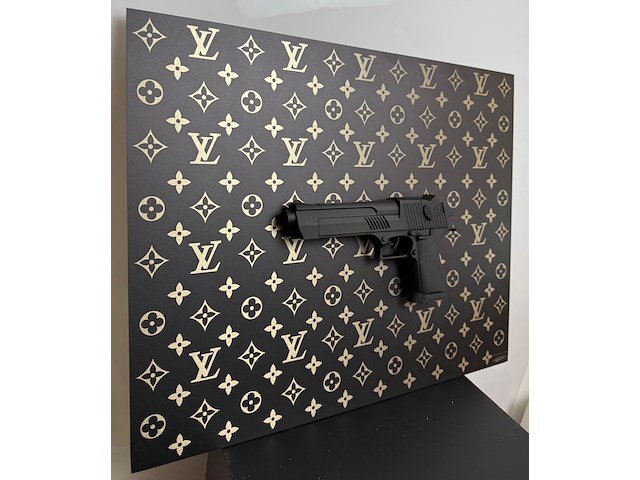 Daluxe art - 1999 - luxe pistool goud/zwart - afbeelding 2 van  8