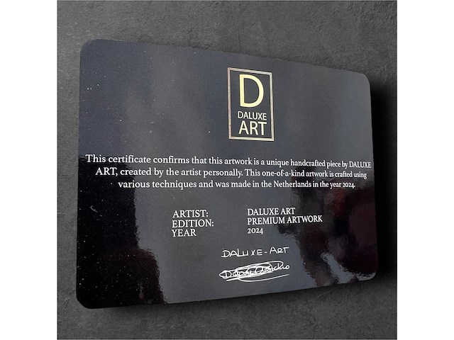 Daluxe art - 1999 - luxe pistool goud/zwart - afbeelding 8 van  8