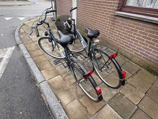 Dames en herenfiets - cycling (2x) - afbeelding 9 van  9