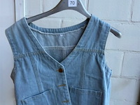Dames jeans vest maat m - afbeelding 2 van  3