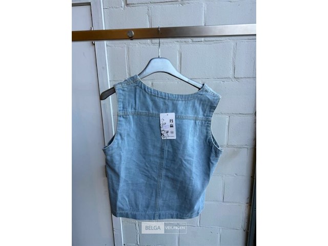 Dames jeans vest maat m - afbeelding 3 van  3