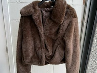 Dames pelsvest maat s