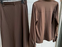 Dames set blazer + rok maat l - afbeelding 3 van  3