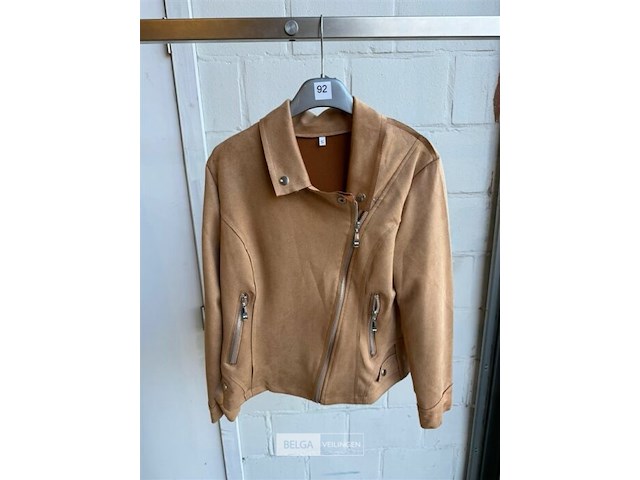 Dames suede vest maat s - afbeelding 1 van  3