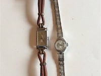 Dames uurwerk 2stuks - afbeelding 1 van  2