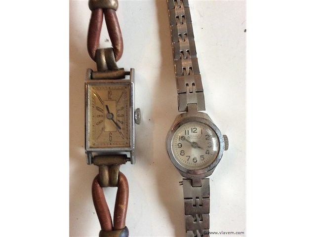 Dames uurwerk 2stuks - afbeelding 2 van  2
