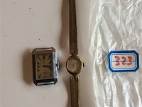 Dames uurwerk 2stuks - afbeelding 1 van  3