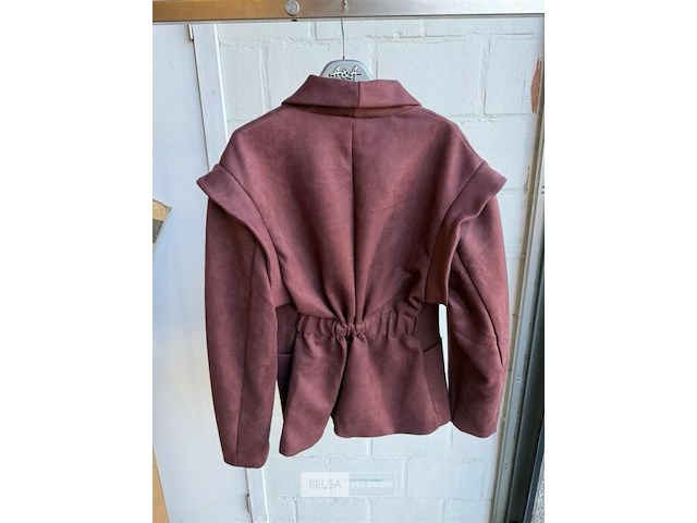 Dames winterjas suede maat m - afbeelding 3 van  3