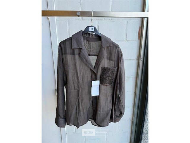 Dameshemd doorschijnend maat s - afbeelding 2 van  3