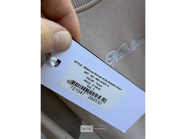 Damesjurk malelions kylie sweater dress maat s - afbeelding 4 van  4