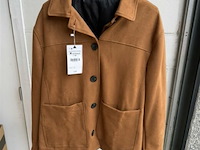 Damesvest suede maat m - afbeelding 2 van  3