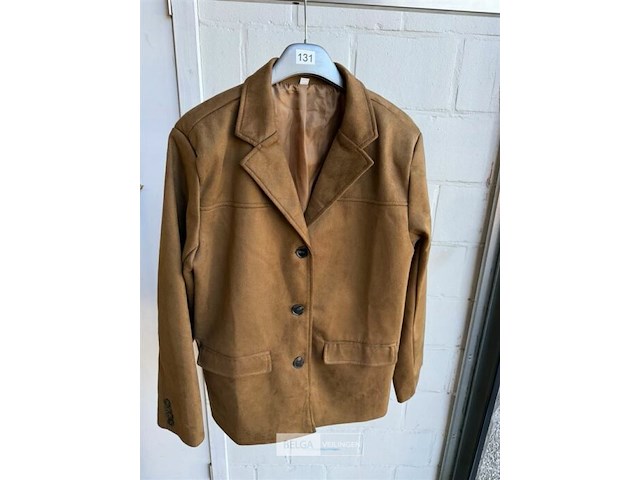 Damesvest suede maat s - afbeelding 2 van  3