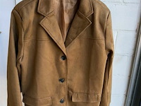 Damesvest suede maat s - afbeelding 2 van  3