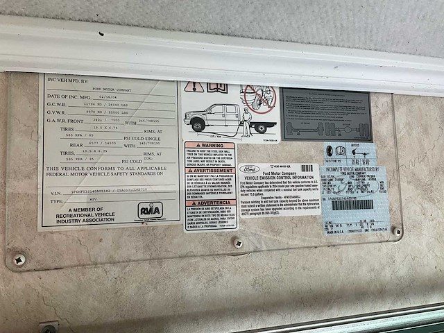 Damon corporation challenger motorhome - afbeelding 46 van  56