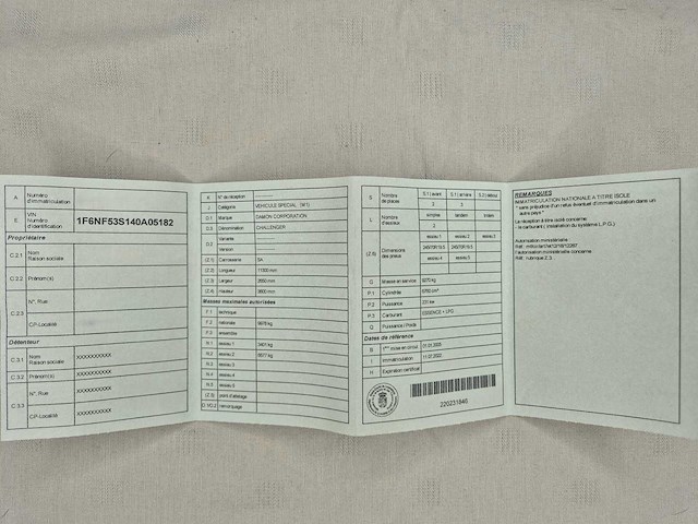 Damon corporation challenger motorhome - afbeelding 47 van  56