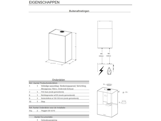 Dampkap faber cubia eg8 x a45 active - afbeelding 7 van  11