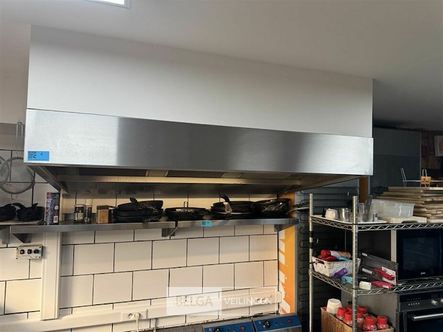 Dampkap inox 3 filters - afbeelding 1 van  7