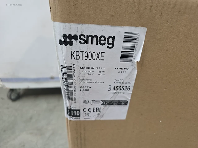 Dampkap smeg kbt900xe - afbeelding 3 van  4