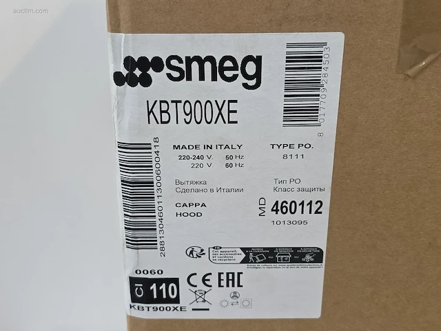Dampkap smeg kbt900xe - afbeelding 3 van  4