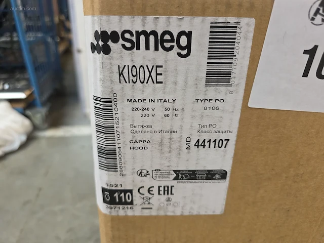 Dampkap smeg ki90xe - afbeelding 4 van  4