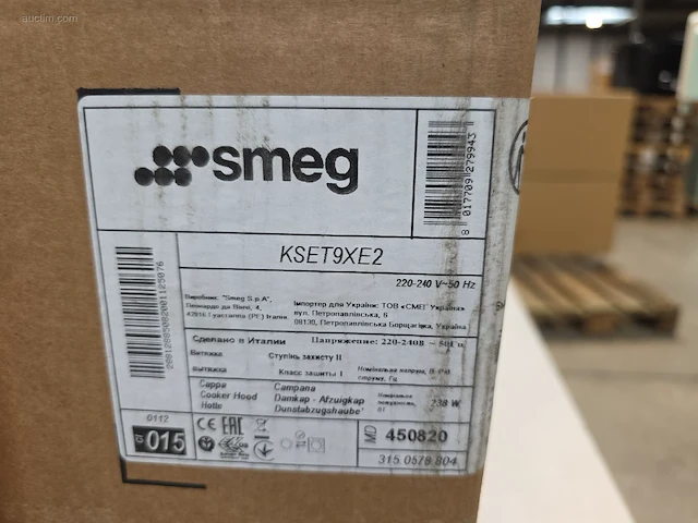Dampkap smeg kset9xe2 - afbeelding 3 van  4