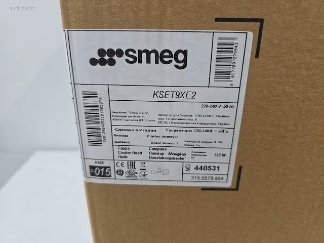 Dampkap smeg kset9xe2 - afbeelding 3 van  4