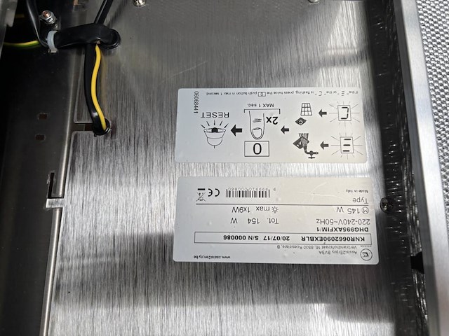Dampkap zion dhg995axfim/ - afbeelding 3 van  7