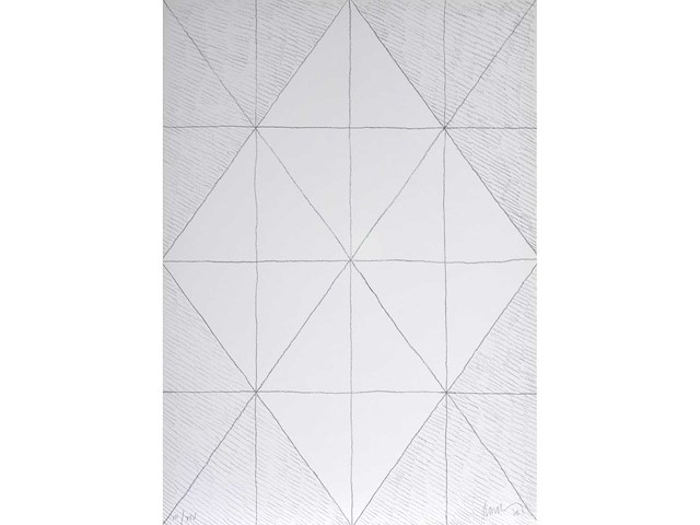 Dan van severen - geometrisch abstracte compositie - kleurenzeefdruk - 1976 - afbeelding 1 van  8
