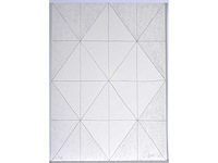 Dan van severen - geometrisch abstracte compositie - kleurenzeefdruk - 1976 - afbeelding 2 van  8