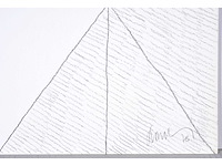 Dan van severen - geometrisch abstracte compositie - kleurenzeefdruk - 1976 - afbeelding 3 van  8