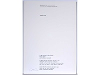 Dan van severen - geometrisch abstracte compositie - kleurenzeefdruk - 1976 - afbeelding 8 van  8