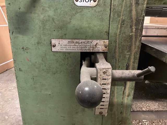 Danckaert industriële schaaf / dikteschaaf - afbeelding 8 van  9