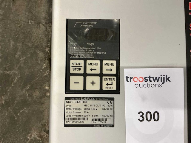 Danfoss softstarter msd 1075 frequentieregelaar - afbeelding 3 van  3