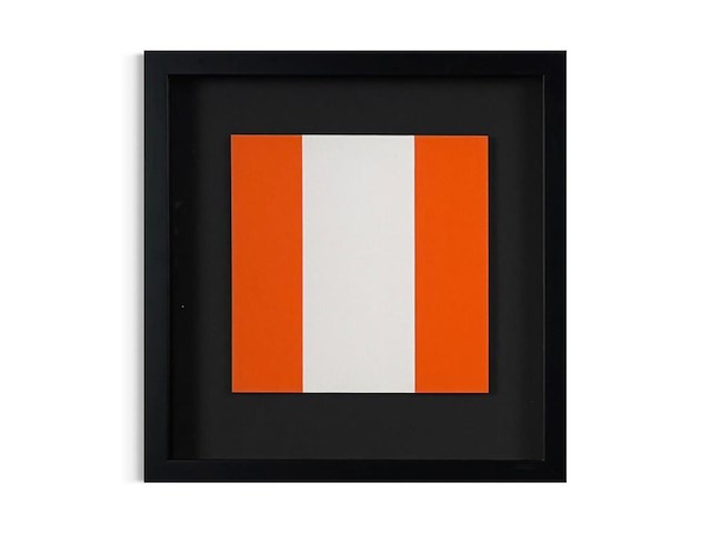 Daniel buren - lithografie 1974 - afbeelding 1 van  1
