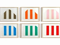 Daniel buren - pièce unique