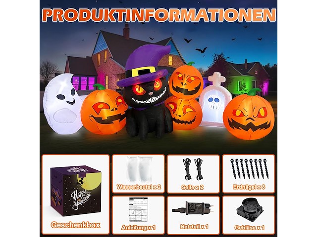 Danxilu halloween decoratie - afbeelding 2 van  2