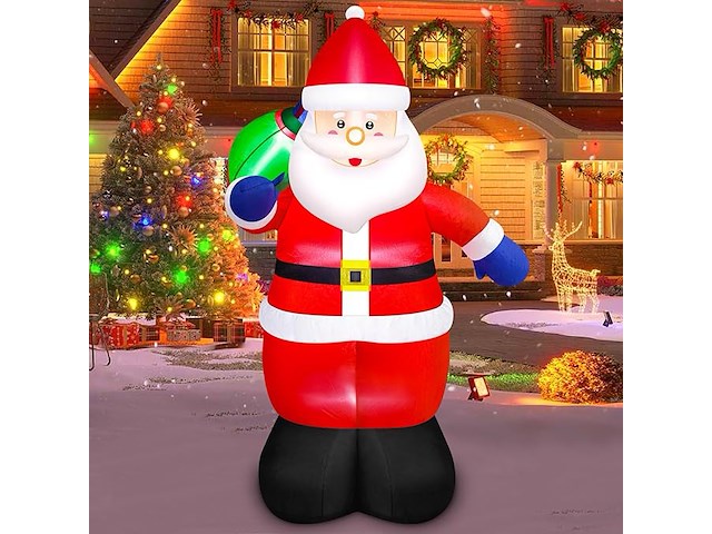 Danxilu opblaasbare kerstman (183 cm) - afbeelding 1 van  5