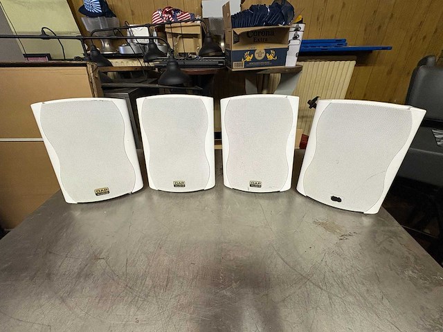 Dap audio boxen - pra-62 - various audio equipment (4x) - afbeelding 1 van  4