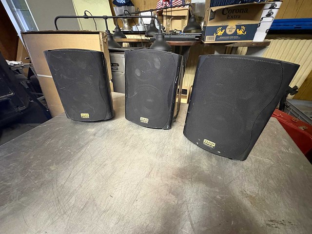 Dap audio boxen - various audio equipment (3x) - afbeelding 1 van  1