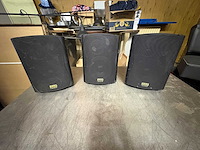 Dap audio boxen - various audio equipment (3x) - afbeelding 1 van  4