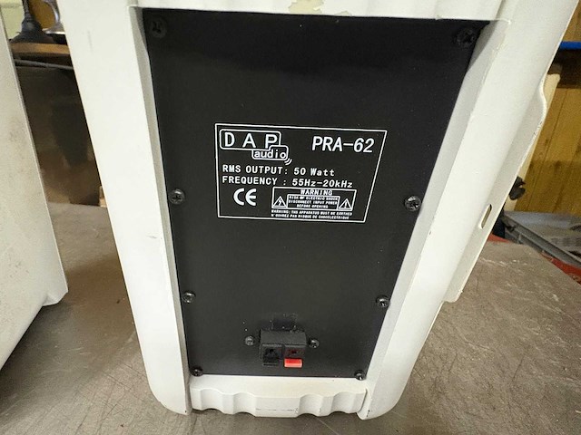 Dap audio boxen set - various audio equipment (2x) - afbeelding 1 van  3