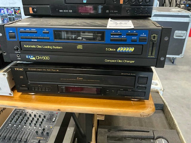 Dap audio en teac cd speler (2x) - afbeelding 3 van  3