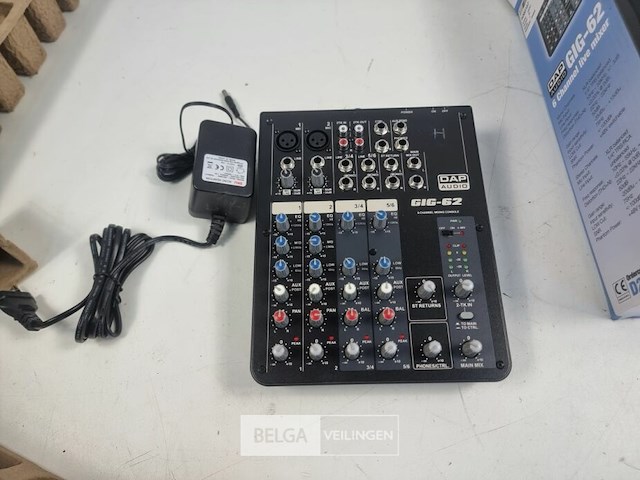 Dap audio gig-62 audio mengpaneel - afbeelding 1 van  2