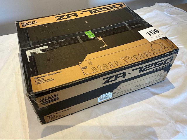 Dap audio za-7250 versterker - afbeelding 1 van  2